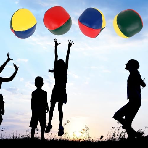 50 PCS Juggling Balls for Beginners,Colorful Juggling Balls Bulk,Soft Durable and Easy for Beginners Juggle