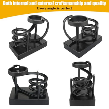 Kinetic Art Perpetual Motion Marble Machine for Desk Decor.