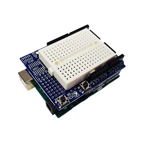 Breadboard Shield for Arduino Uno, 2 Pieces - size: 2 Pieces