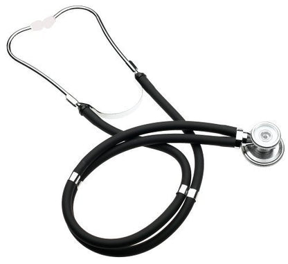 EMI EBL-430 Black Sprague Stethoscope and Large Adult Cuff (See Large Cuff Size: 33 cm to 51 cm | 13 inch to 20 inch) Aneroid Sphygmomanometer Manual Blood Pressure Set - size: Large Adult Cuff Set - Black