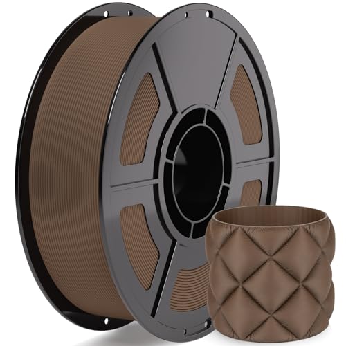 iSANMATE Matte PLA Filament 1.75mm Brown PLA 30-300mm/s 1KG for Bambu Lab - color: Brown