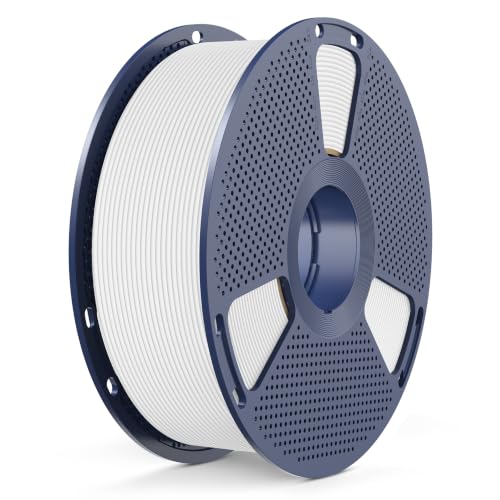 SUNLU High Speed PETG 3D Printer Filament 1.75mm, 1kg Spool, White - color: 1000g White, size: 1KG