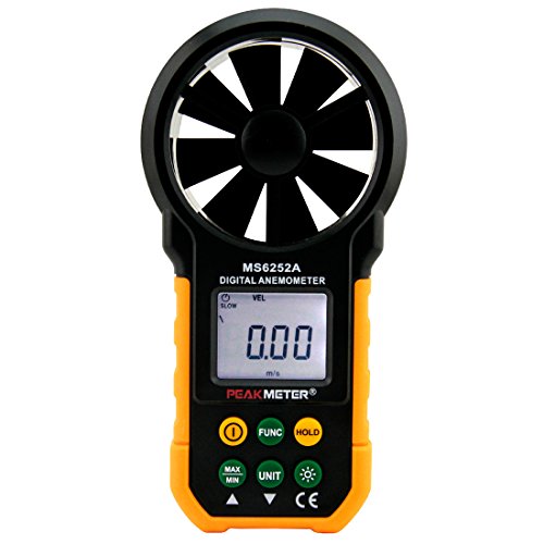 MS6252A Digital Anemometer Handheld Wind Speed Meter