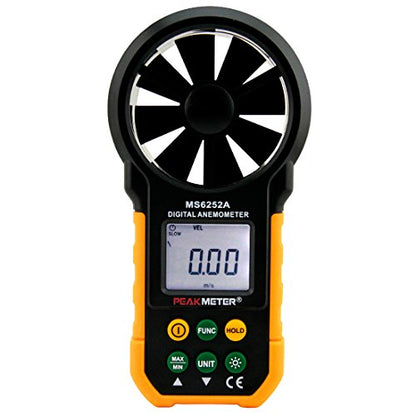 MS6252A Digital Anemometer Handheld Wind Speed Meter