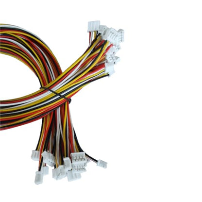 20Pcs JST PH2.0mm 4PIN Female Connection Plug 40cm Length Terminal Connector Serial Terminal Cable