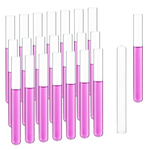 50pcs 16ml Borosilicate Glass Test Tubes, LVH1001 - color: 50pcs of Vol.16ml