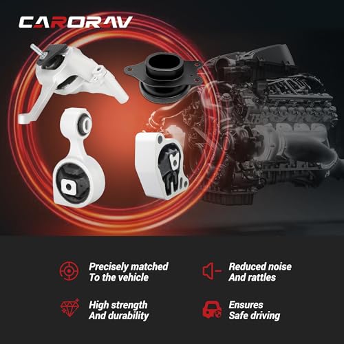 Engine Motor Mount Kit Compatible for Nissan Altima 2007-2017 2.5L - size: 2007-2017 Nissan Altima 2.5L