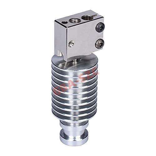 High Temperature Volcano Plated Copper Heater Block with Silicone Sock for Volcano Hotend,Volcano Nozzles,Prusa i3 Hotend Volcano,Sidewinder X1 X2,FLSUN SR Block.(1PC) - color: Heatblock-Volcano 1PC