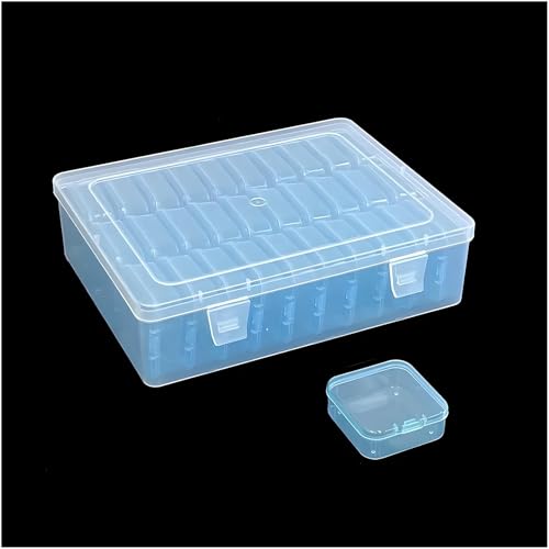 31-Piece Blue Inner Box Organizer for Sticker Sorting - color: Blue