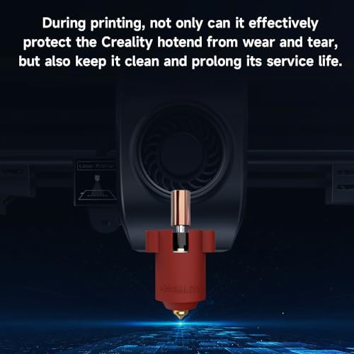 Creality K1C Silicone Socks, K2 SE Silicone Cover, 3D Printer Hotend Heat Insulation Case Heating Block Cover for Creality Ender 3 V3 Plus/Ender 3 V3 KE/Ender 3 V3 SE/K1 SE/K1/K1 Max(3PCS) - size: K2 SE/K1 Series/Ender 3 V3 Series