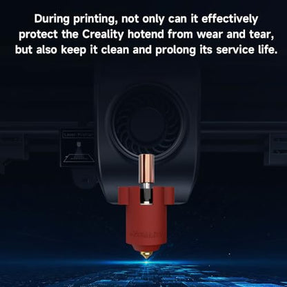 Creality K1C Silicone Socks, K2 SE Silicone Cover, 3D Printer Hotend Heat Insulation Case Heating Block Cover for Creality Ender 3 V3 Plus/Ender 3 V3 KE/Ender 3 V3 SE/K1 SE/K1/K1 Max(3PCS) - size: K2 SE/K1 Series/Ender 3 V3 Series