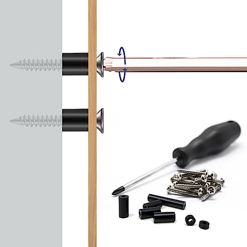 250PCS Black Nylon Round Spacer Assortment Kit ID 6MM OD 11MM, KWOKWEI Outlet Screw spacers 3mm to 35mm in Length, Plastic Spacers Without Threaded for M6 Screws - size: ID 6mm OD 11mm