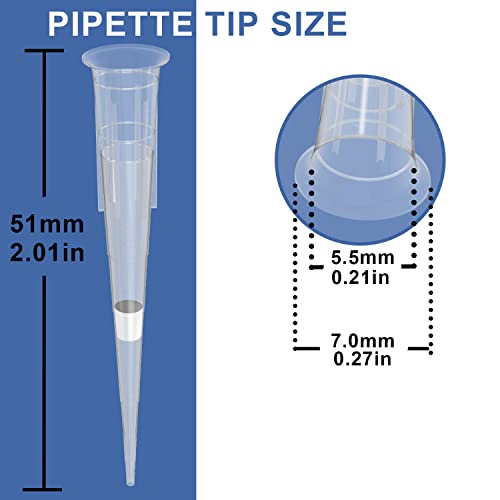 ONiLAB 20µL Universal Pipette Tips, 96 Tips/Rack, DNase/RNase Free - size: 20ul