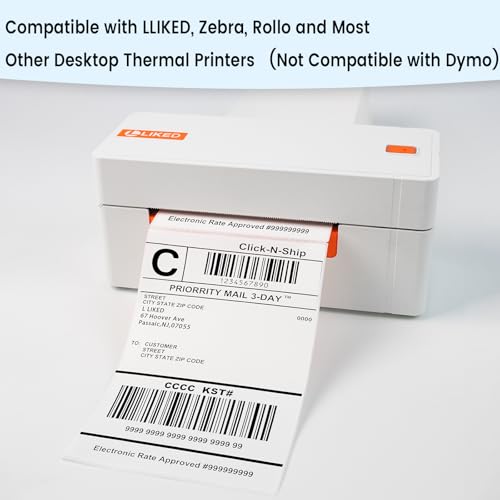 LLIKED 200 Pcs 4"x6" Blank Removable Labels for Storage Bins No Residue - size: 4"x 6"