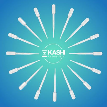 Transfer Pipettes 3ml to 7ml Clear with Graduation Droppers, Plastic Droppers for Liquid or Essential Oils [Pack of 500] - size: 7mL - 500pcs