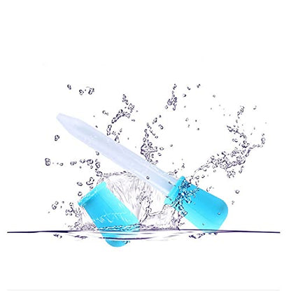 Yiasangly 5ml Liquid Droppers Clear Medicine Silicone and Plastic Pipettes Eye Dropper with Bulb Tip for Kids Candy Molds (8 Pack)