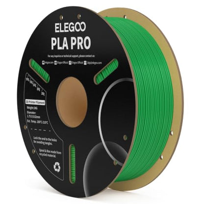 ELEGOO PLA 3D Printer Filament 1.75mm Green 1KG - color: 01-green, size: 1kg
