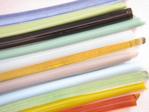 Devardi Glass Handmade 1 lb Sampler COE 104 Glass Rods, Lampwork, Beadmaking
