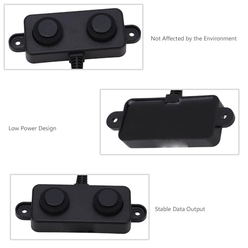 Ultrasonic Distance Sensor, IP67, Intelligent Algorithm, Long Range, Proximity Sensor, Reliable Industrial Grade, for Robot Obstacle Avoidance, Smart Parki