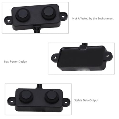 Ultrasonic Distance Sensor, IP67, Intelligent Algorithm, Long Range, Proximity Sensor, Reliable Industrial Grade, for Robot Obstacle Avoidance, Smart Parki