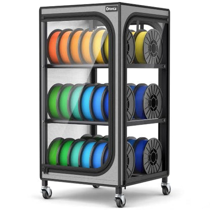 Orionix 3-Tier Heavy-Duty 3D Printer Filament Storage Holds 36 Spools 1kg - color: D-3 Tier (36rolls)