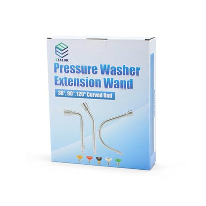 Pressure Washer Extension Wand-30°, 90°, 120° Gutter Cleaner Wand