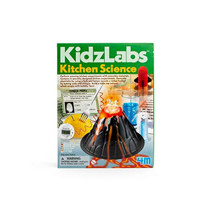 4M Kitchen Science Kit - DIY Chemistry Experiment Lab Stem Toys Gift for Kids & Teens, Boys & Girls (3806) - style: Kitchen Science Kit