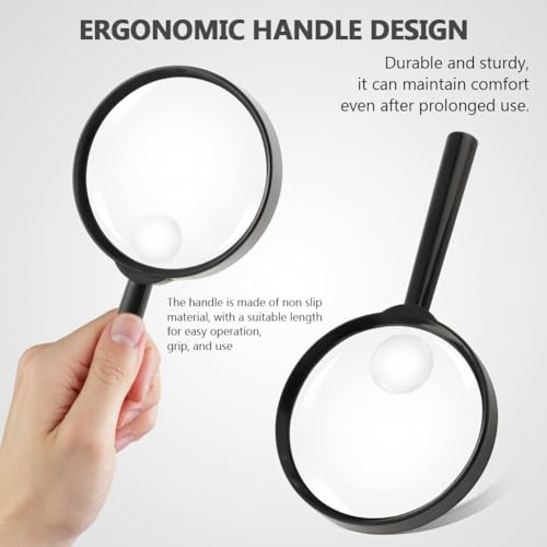 10X 30X Magnifier, Handheld Magnifying Glass for Reading