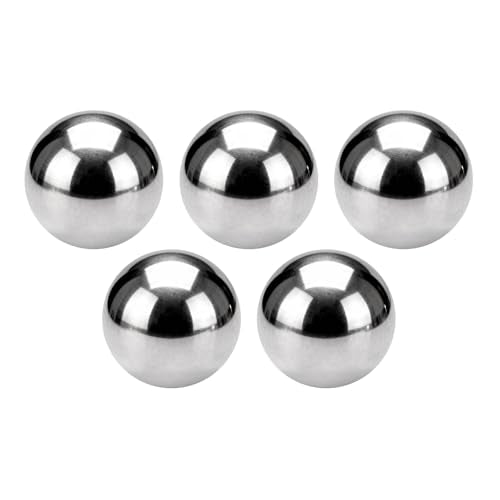 uxcell 5Pcs 9/16" Bearing Balls,316L Stainless Steel G200 Precision Balls - size: 9/16"