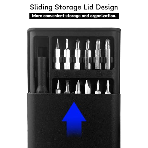 24-in-1 Precision Screwdriver Set – Small Magnetic Repair Tool Kit for Watches, Electronics, Phones, Game Consoles & Tablets