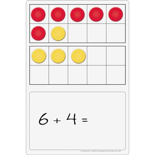 Really Good Stuff Ten-Frame Magnetic Dry-Erase Board Kit