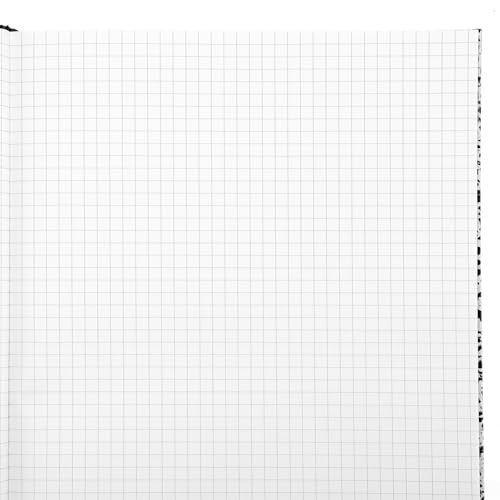 Humyoun 3 Pack Laboratory Notebook, 5 x 5 Quad Ruling Lab Notebook Graphing Notebooks Graph Paper Black Marble Composition Cover, 10.13 x 7.88 Inch, 96 Sheets - color: Black