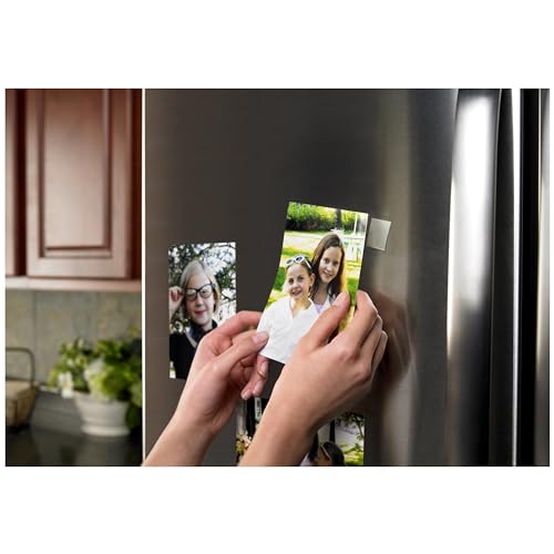 Scotch Restickable Dots, 7/8-in, Clear Double-Sided Mounting Pre-Cut Dots, Remove Cleanly, Mount Objects on Stainless Steel, Plastic, Photo-Safe Adhesive, Mess-Free Application 18 Count (Pack of 2) - size: 7/8" Dots (Pack of 2), style: 18 Count