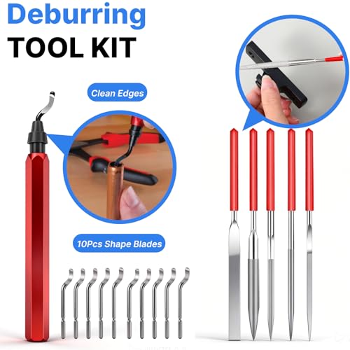 3D Printer Tools Kit,40Pcs 3D Printer Accessories for FDM Printers,Includes Removal Scrapers,Deburring & Finishing Tools,Sanding Sponges,Nozzle Cleaner, Metal Files,Brushes and Engraving Knife