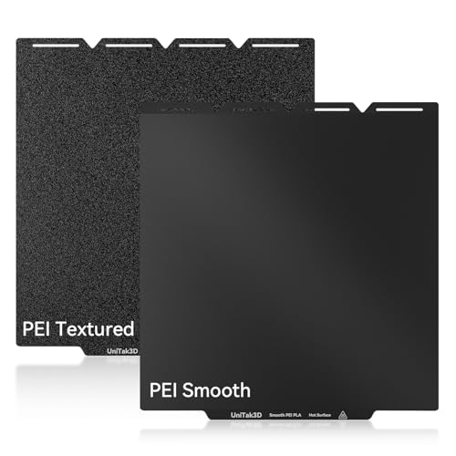 Double Sided Smooth & Textured PEI Build Plate for Snapmaker U1, 276×293mm - color: Double Sided Smooth&Textured, size: for Snapmaker U1