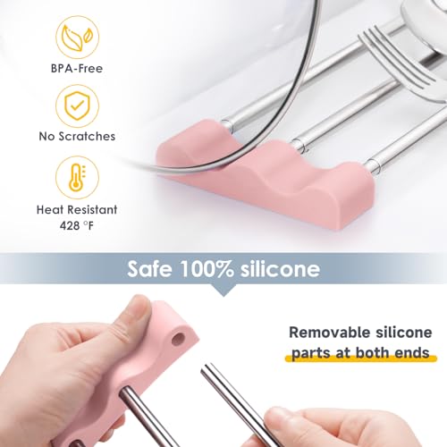 Tomorotec Adjustable Over-The-Sink Kitchen Rack, BPA-Free, Pink - color: Pink
