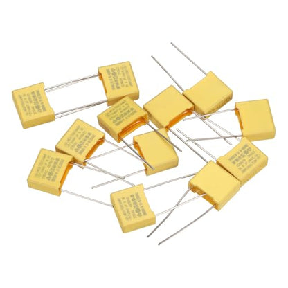 PATIKIL Safety Capacitors 12Pack 0.0047uF AC 275V 10mm Pin Pitch 13x11x5mm - size: 10mm Pin Pitch, style: 0.0047uF