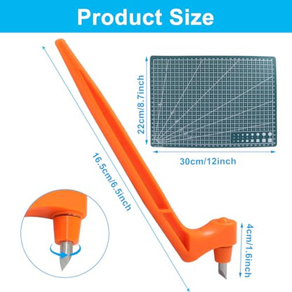 Orange Craft Cutting Tools, Craft Cutting Knives - color: Orange