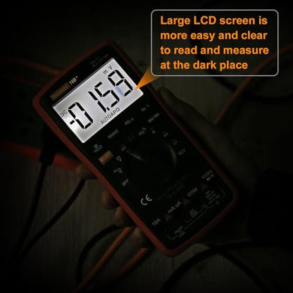 Auto Ranging Digital Multimeter TRMS 6000 - color: Orange
