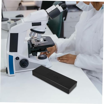 Microscope Slide Storage Box Transparent Laboratory Slide Holder Humidity Protection Case for Pathology Slides Large Capacity Organization and Transfer 11.81 X 3.85 X 1.