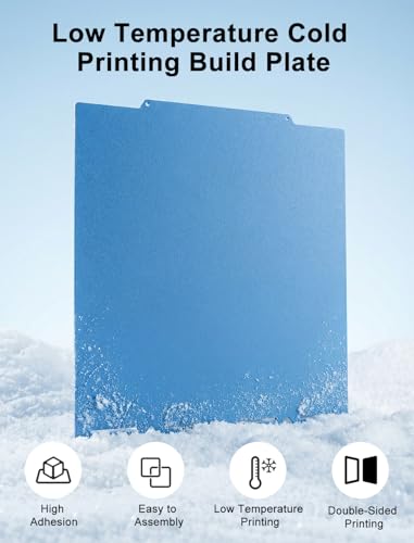 Low-Temp Build Plate 276x293mm Compatible with Snapmaker U1 3D Printer - size: 276x293mm