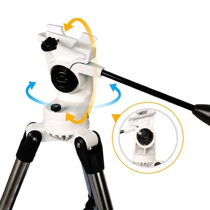 Gskyer Telescope 600x90mm AZ Astronomical Refractor Telescope for Adults - color: White
