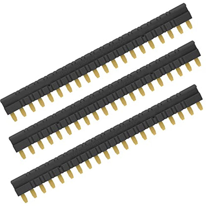 Electromagnetic Relay Jumper General Purpose Suitable for Socket HF41F-1Z-C2 Screw Terminal and Spring-Loaded Linker Connector Short Piece Connection Piece 3 PCS - size: 3 Black Jumpers