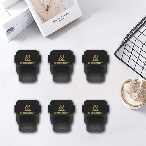 10Pcs Silicone Sock for Bambu Lab A1/A1 Mini, Hotend Heater Block Silicone Cover Nozzle 3D Printer Print Head Boot High Temperature Enclosure Black Accessories Parts Protecting Extruder Sleeve