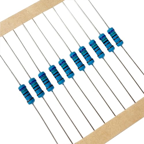 150 Values 1500 Pieces Resistor Kit 1 Ohm-10M Ohm 1/2W 1% - style: 1/2W ±1% 1 ohm-10M ohm