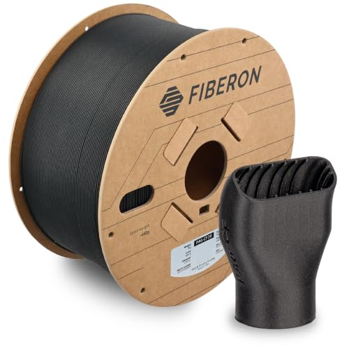 Polymaker Fiberon PA6-CF20 Carbon Fiber Nylon Filament 1.75mm, Black, 3kg - color: Black Pa6-cf20 3kg, size: NYLON