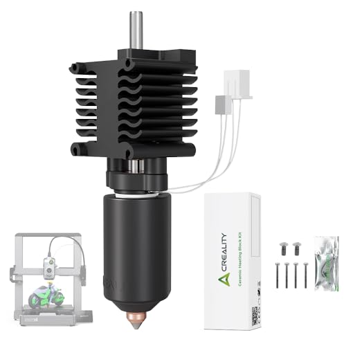 Creality Hi Hotend Kit,Ceramic Heating Block Kit,Unicorn Quick Swap Nozzle Kit,High Flow Hot end Kit,300°C High Temperature Resistant, All-Metal Integrated Design Kit for Creality Hi 3D Printer - style: For Creality Hi
