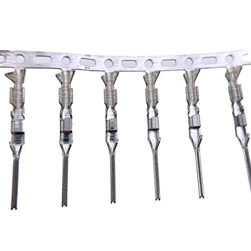 400Pcs 2.54mm Dupont Male Crimp Pin Terminal Kit - size: 400pcs male