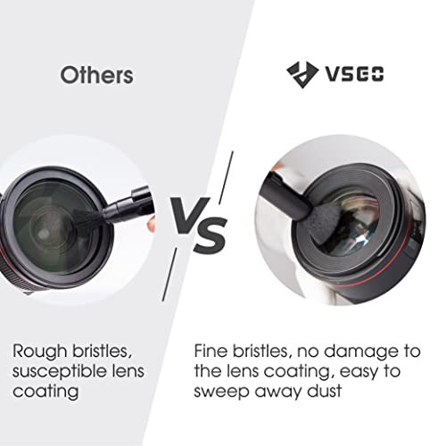 VSGO Lens Cleaning Pen with Power Switch and 2 Replaceable Carbon Tips