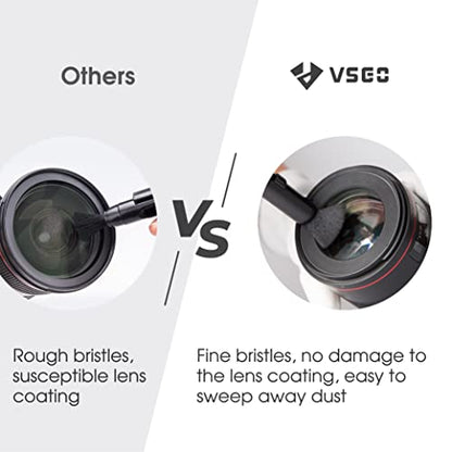 VSGO Lens Cleaning Pen with Power Switch and 2 Replaceable Carbon Tips